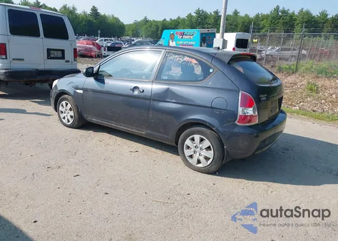 2010 Hyundai Accent Gs from USA, damaged, VIN KMHCM3AC9AU152747